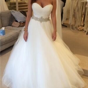Morilee Nikola Strapless Sweetheart Tulle Ballgown